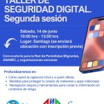 Inscripciones abiertas para taller presencial de seguridad digital en Santiago