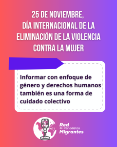 25 de noviembre: Día Internacional de la Eliminación de la Violencia contra la Mujer