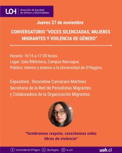 Conversatorio: Voces silenciadas, mujeres migrantes y violencia de género