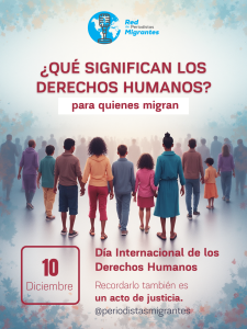 Un llamado a garantizar los derechos humanos de las personas migrantes en esta conmemoración