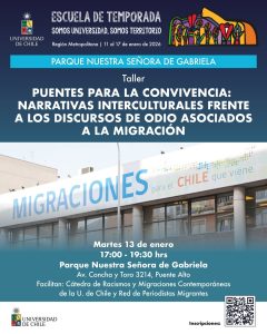 Puentes para la convivencia: Taller aborda narrativas interculturales ante discursos de odio