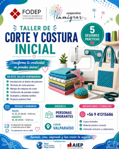 Red de Emprendedoras Migrantes en Valparaíso promueve fortalecimiento de la economía de la comunidad